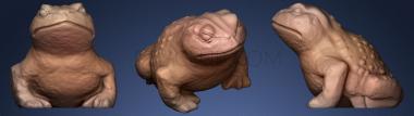 3D мадэль Скульптура жабы 3D (STL)